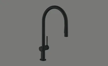 Elements Express Hansgrohe Talis M54, Side Lever C, Nasslackierung schwarz, 40.002.146.00 0