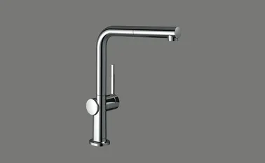 Elements Express Hansgrohe Talis M54, Side Lever L, chrom, mit Zugauslauf, 40.002.147.00 0