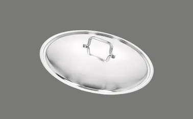 Elements Express SUTER INOX AG, Deckel, flach zu Wok-Pfanne BORA HIW1, Edelstahl 40.002.167.00 0