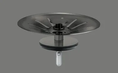 Elements Express SUTER INOX AG, 3 ½" Tipo- Siebstopfen komplett, Ø 110 mm, Edelstahl mit PVD- 40.002.380.00