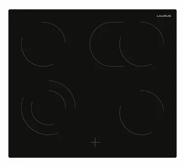 Elements Express LAURUS Glaskeramik- Strahlungskochfeld LCF600ZKB, herdgebunden LCF600ZKB 0
