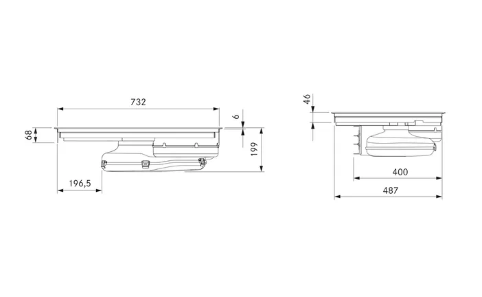 Elements Express BORA original Pure Induktions-Kochfeld PURA mit integriertem Kochfeldabzug - 40.002.065.00 1