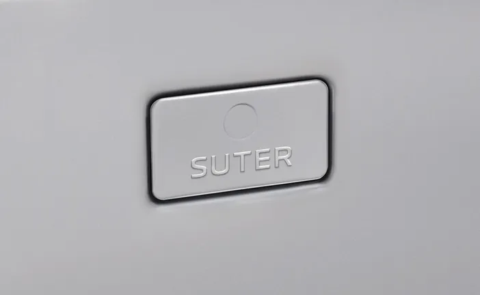 Elements Express SUTER INOX AG, Überlaufkappe TouchFlow, schwenkbar, SUTER- Logo 40.002.329.00 0