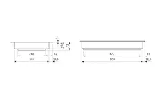 Elements Express BORA original Professional Teppan- Edelstahlgrill PKT3 40.002.242.00 1