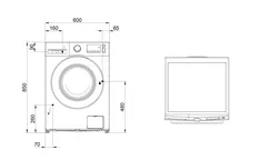 Elements Express SUTER INOX AG, Samsung Waschmaschine WM130 WW80TA049TE/WS 500.000.122 1