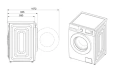 Elements Express SUTER INOX AG, Samsung Waschmaschine WM130 WW80TA049TE/WS 500.000.122 2