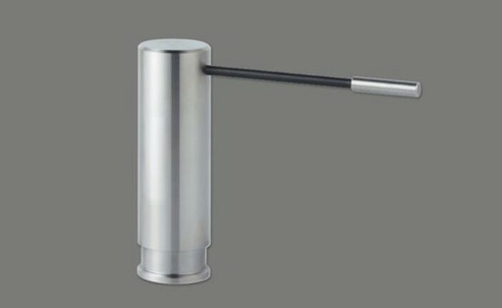SUTER INOX AG, Dispenser Ono, Edelstahl Auslauf 88 mm, Sockel D = 30 mm, 0.35 lt 40.001.044