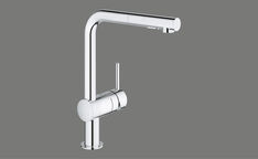 Elements Express SUTER INOX AG, Grohe Minta, Side lever L, Chrom, mit Auszugsbrause Grohe 30 274 000 40.001.879 0