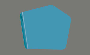 SUTER INOX AG, Schneidebrett Roko, TPU flexibel Cerulian Blue, 334 x 308 x 3 (21) mm 40.001.886