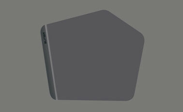 SUTER INOX AG, Schneidebrett Roko TPU flexibel Dark Grey 334 x 308 x 3 (21) mm 40.001.888