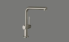 Elements Express SUTER INOX AG, Hansgrohe Talis M54, Side Lever L, Edelstahl-Finish, mit 40.002.151 0