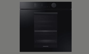 Elements Express SUTER INOX AG, Samsung Backofen BO210 Dual Cook Steam Onyxschwarz glanz 500.000.104 0