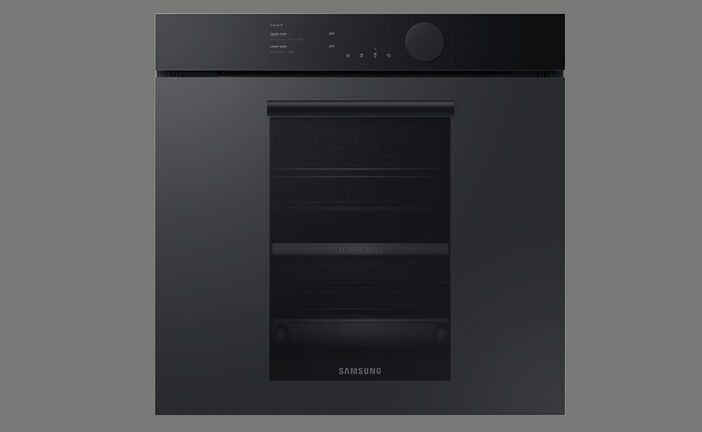 Elements Express SUTER INOX AG, Samsung Backofen BO110 Dual Cook Steam, Anthrazit matt / 500.000.105 0