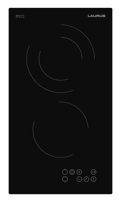 LAURUS Domino-Glaskeramik- Solo-Kochfeld LCA30, 30 cm LCA30